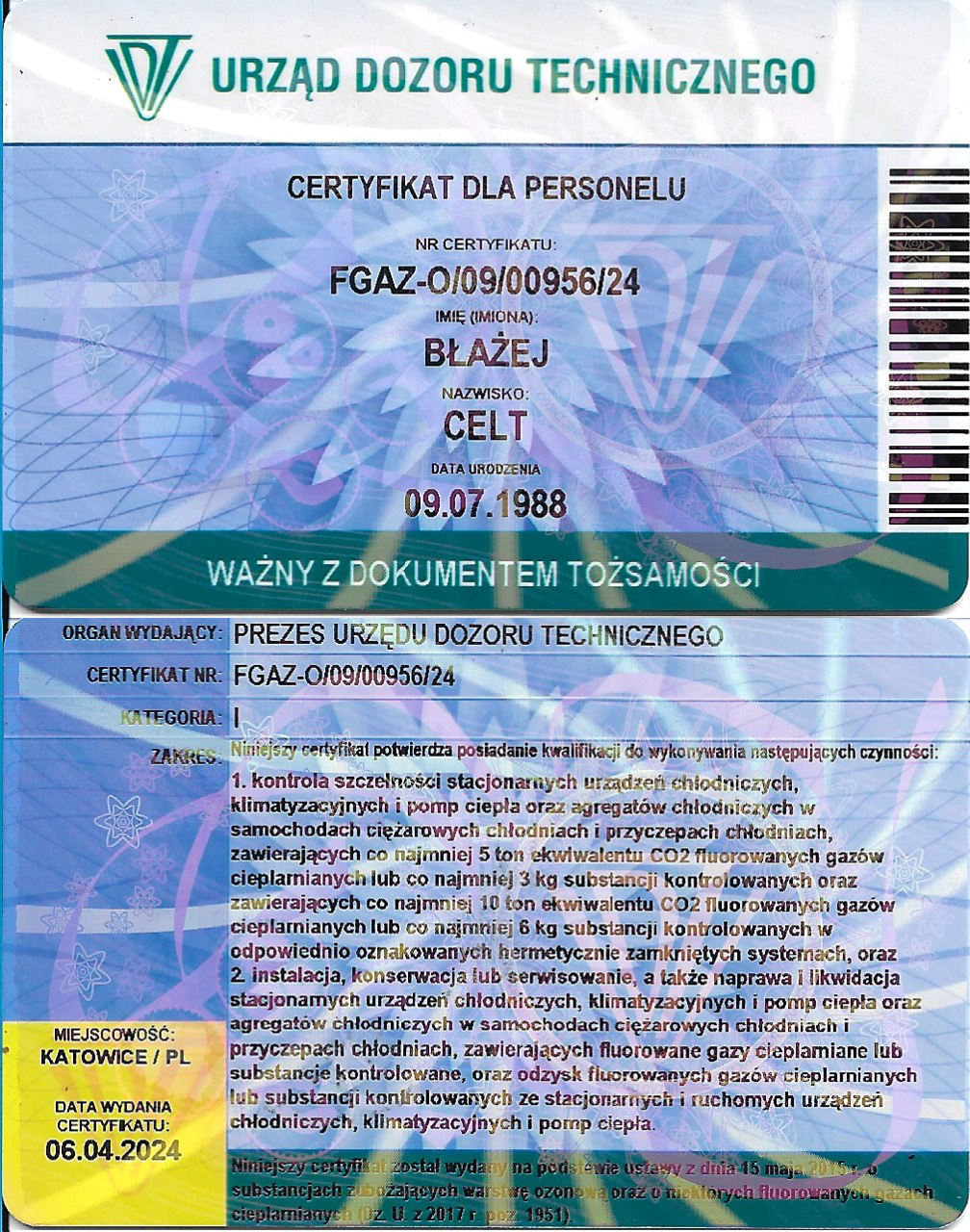 UDT F-gaz personalne-1